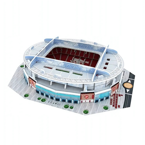 Puzzle 3D - Mini Stadion Piłkarski - Arsenal FC - Emirates Stadium