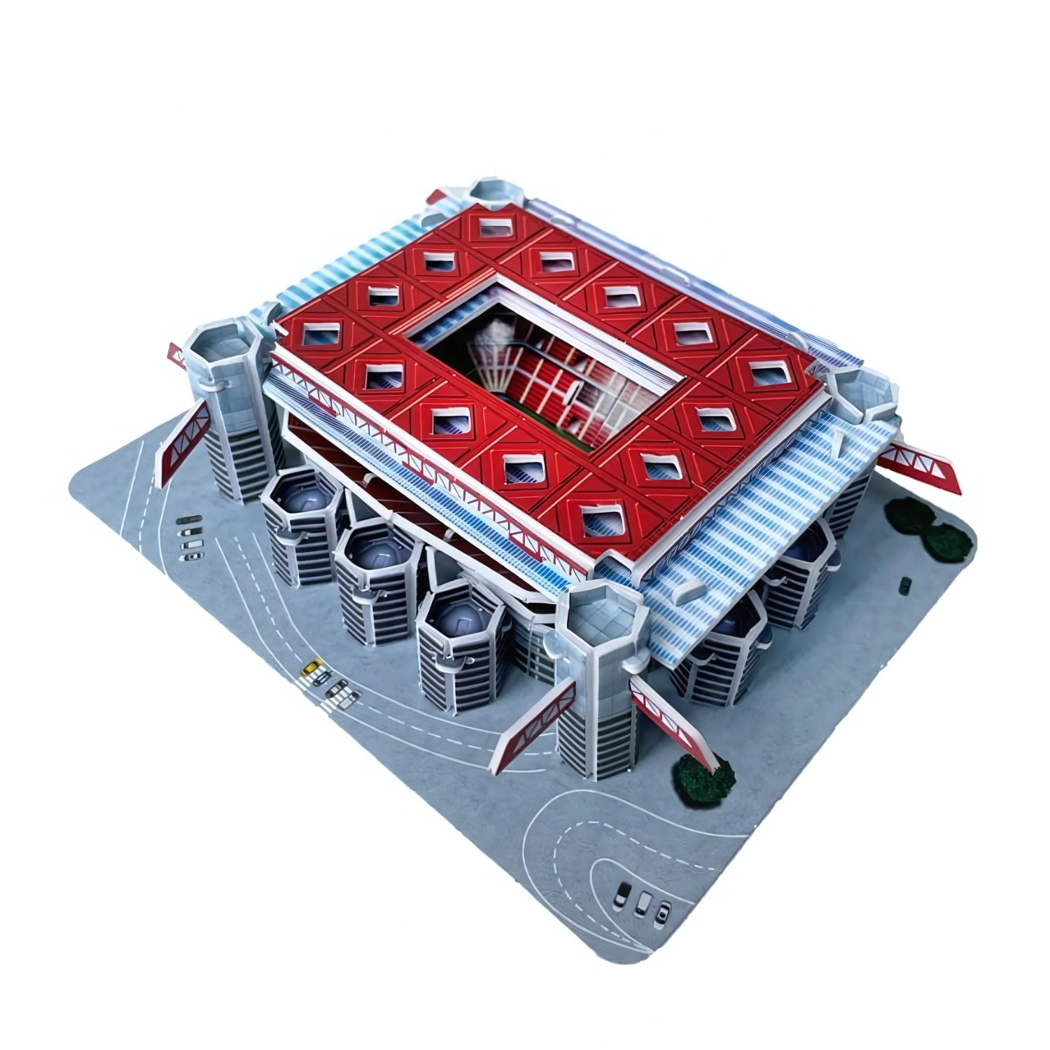 Puzzle 3D - Mini Stadion Piłkarski - AC Milan - Inter Mediolan - San siro