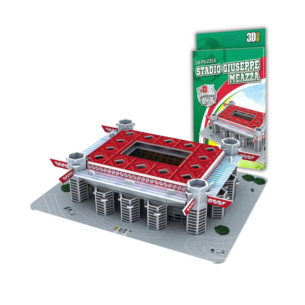 Puzzle 3D - Mini Stadion Piłkarski - AC Milan - Inter Mediolan - San siro