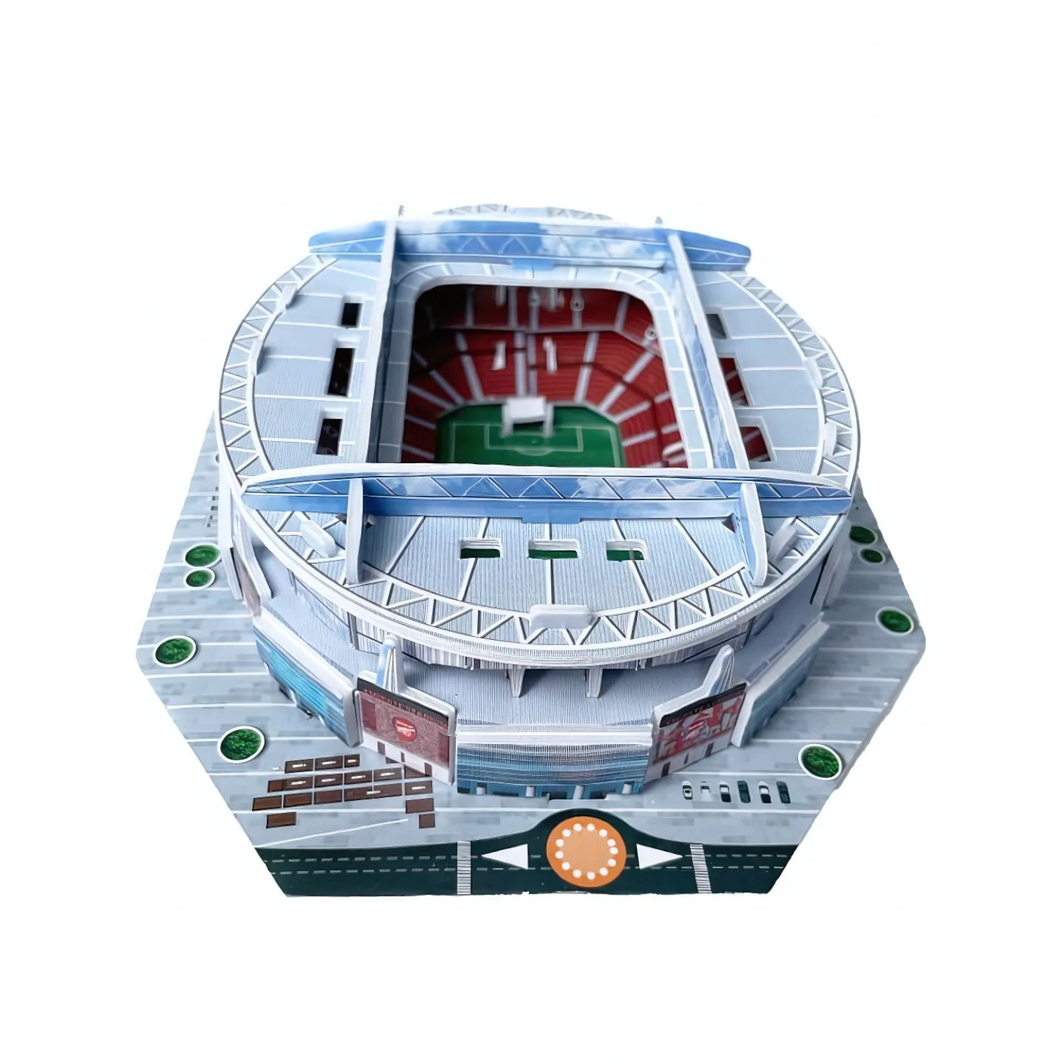 Puzzle 3D - Mini Stadion Piłkarski - Arsenal FC - Emirates Stadium