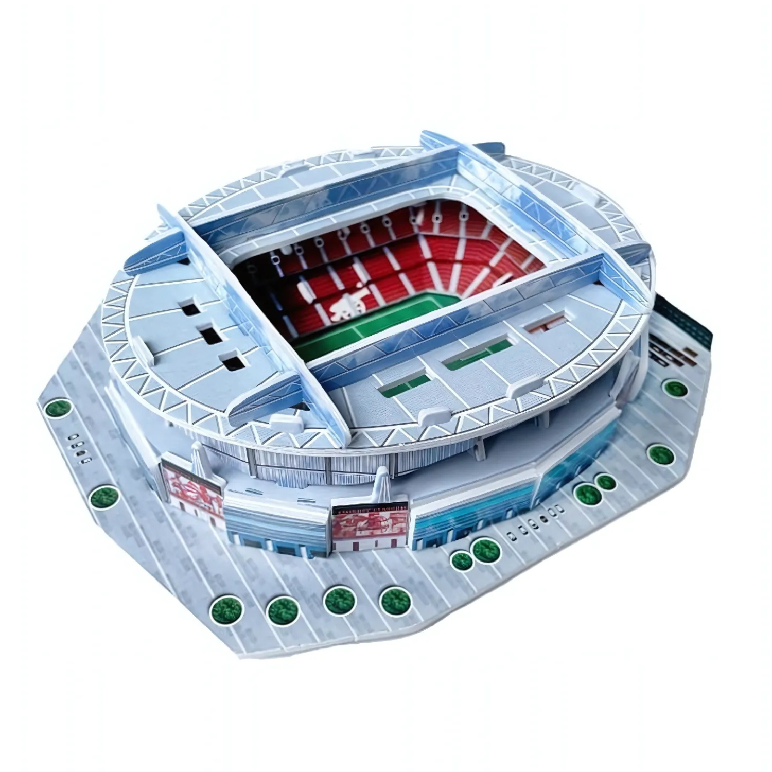 Puzzle 3D - Mini Stadion Piłkarski - Arsenal FC - Emirates Stadium