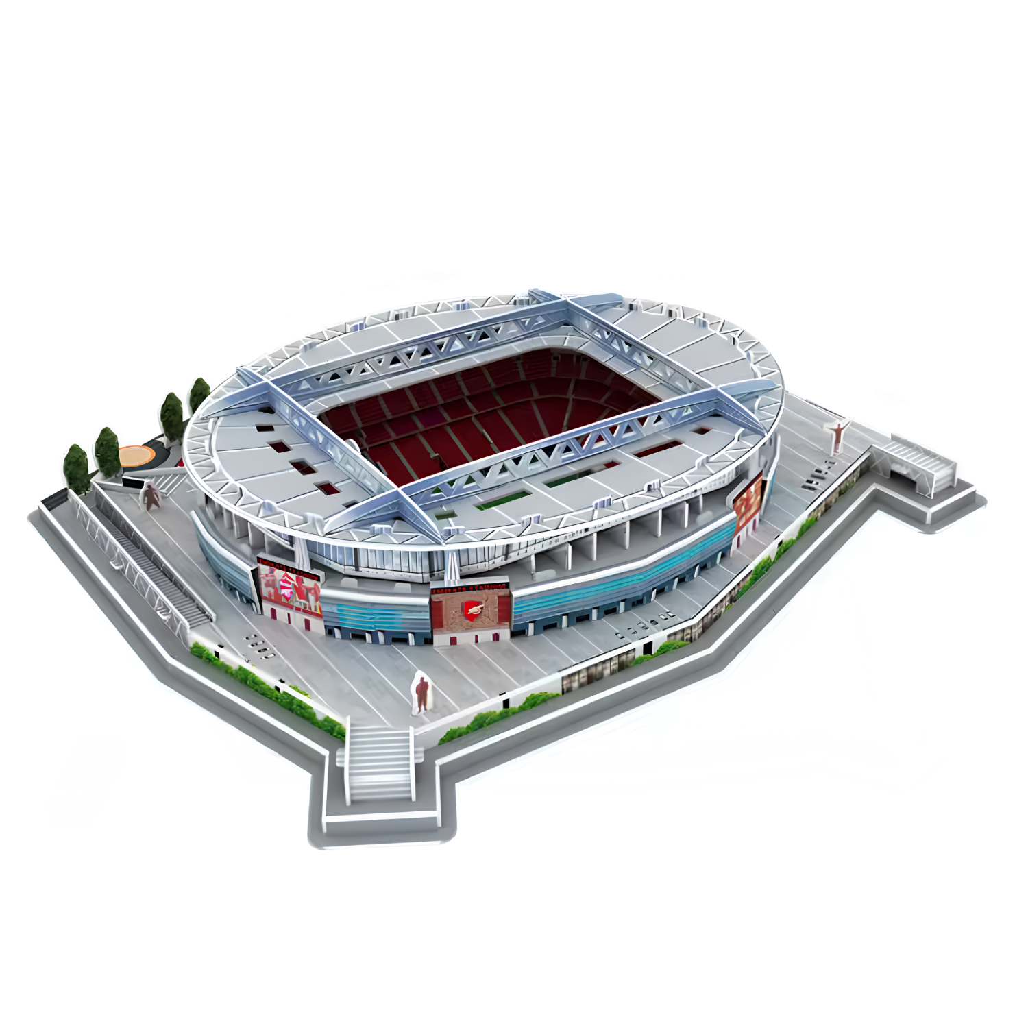 Puzzle 3D - Stadion Piłkarski - Arsenal FC - Emirates Stadium