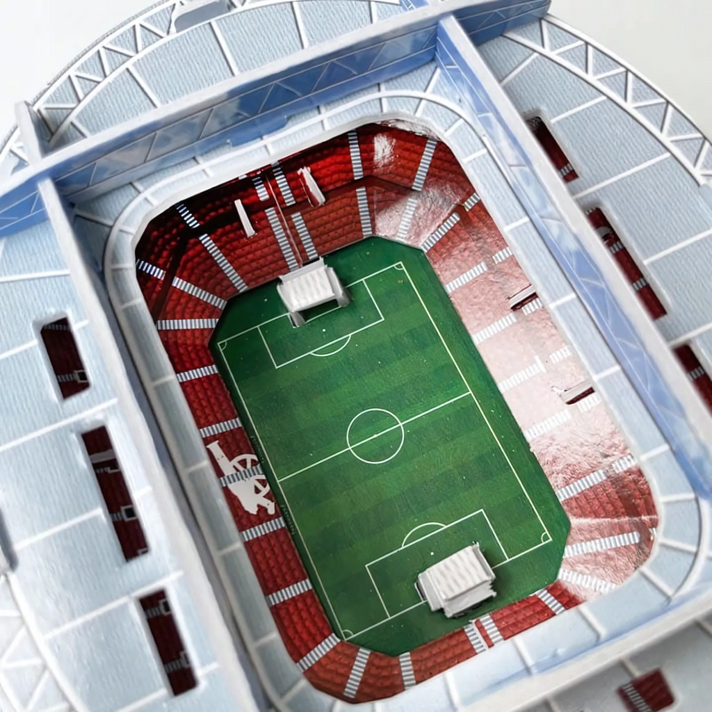 Puzzle 3D - Mini Stadion Piłkarski - Arsenal FC - Emirates Stadium
