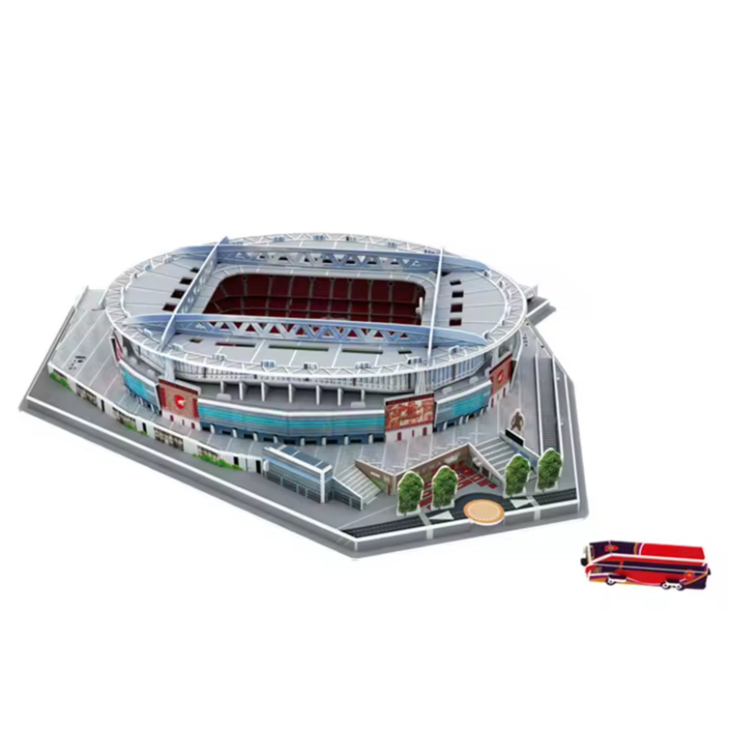 Puzzle 3D - Stadion Piłkarski - Arsenal FC - Emirates Stadium