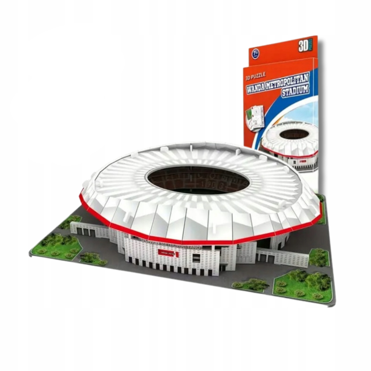 Puzzle 3D - Mini Stadion Piłkarski - Atletico Madryt - Wanda Metrapolitano