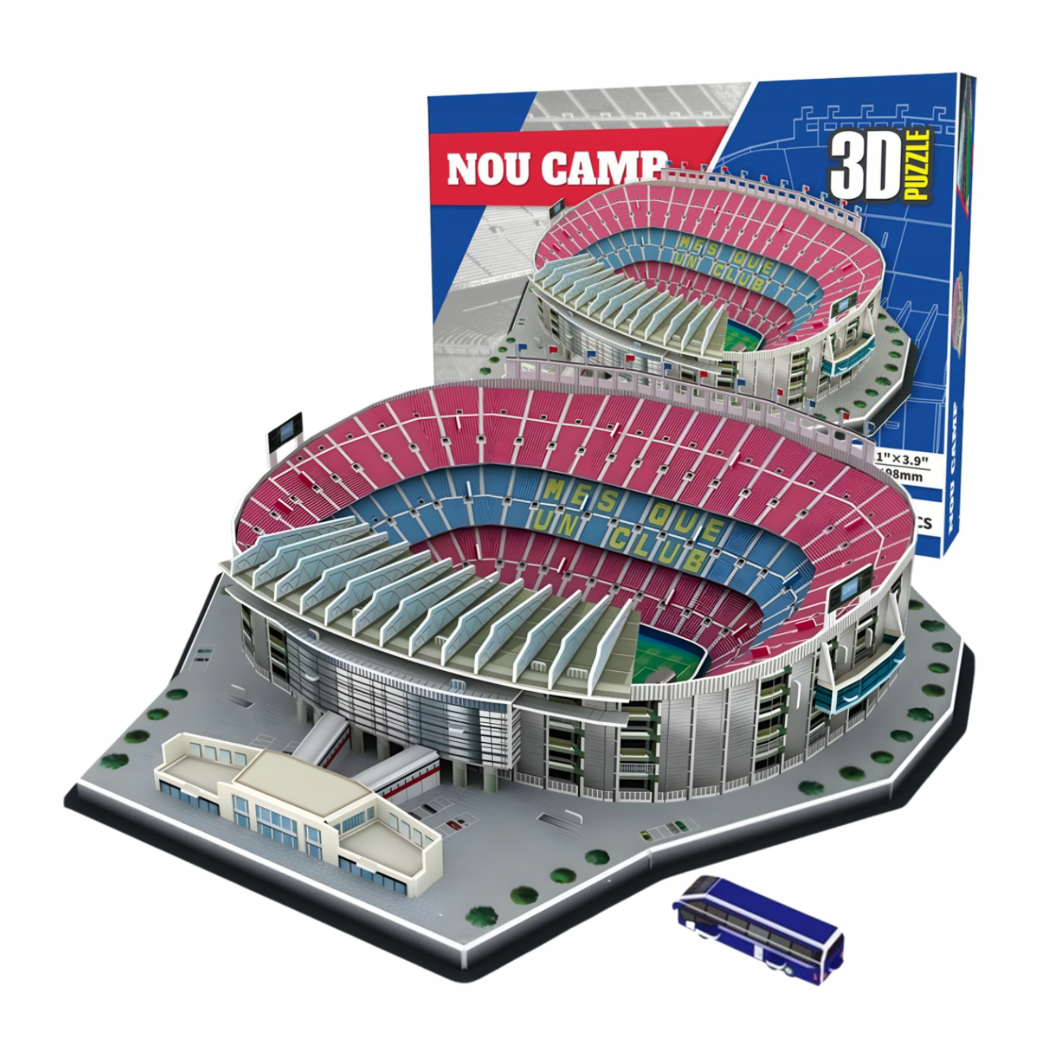 Puzzle 3D - Stadion Piłkarski - FC Barcelona - Camp Nou