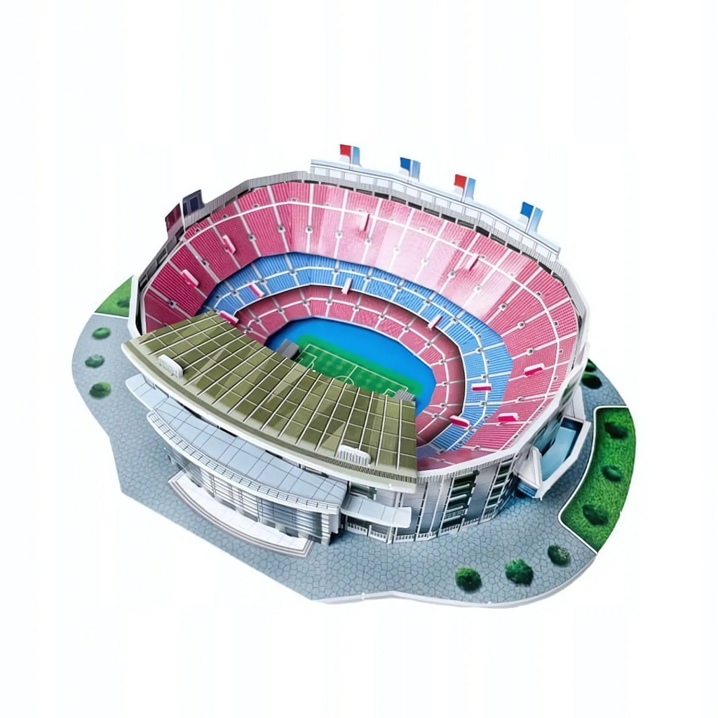Puzzle 3D - Mini Stadion Piłkarski - FC Barcelona - Camp Nou