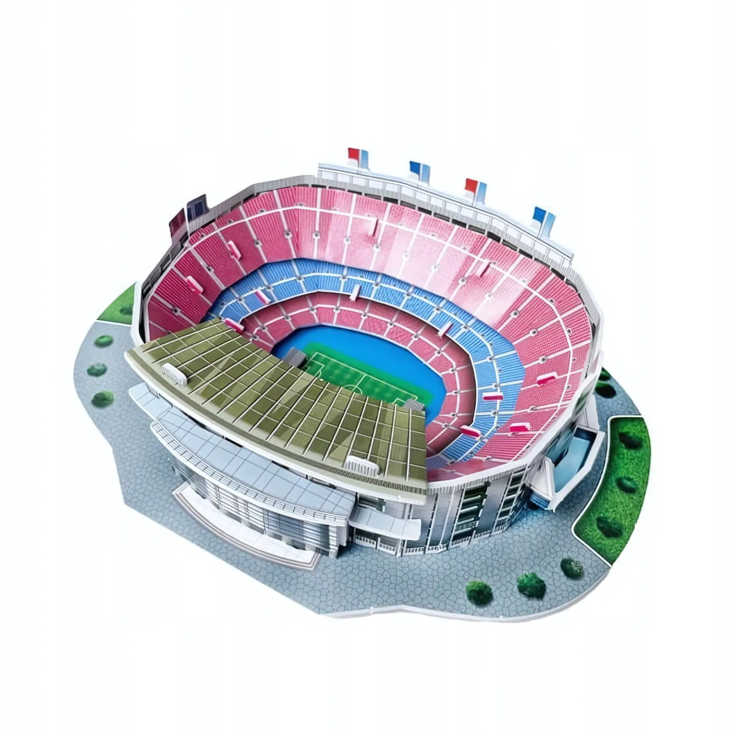 Puzzle 3D - Mini Stadion Piłkarski - FC Barcelona - Camp Nou