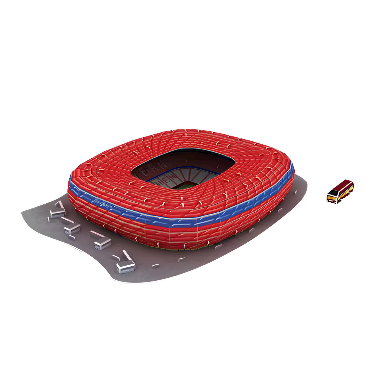 Puzzle 3D - Stadion Piłkarski - Bayern Monachium - Allianz Arena