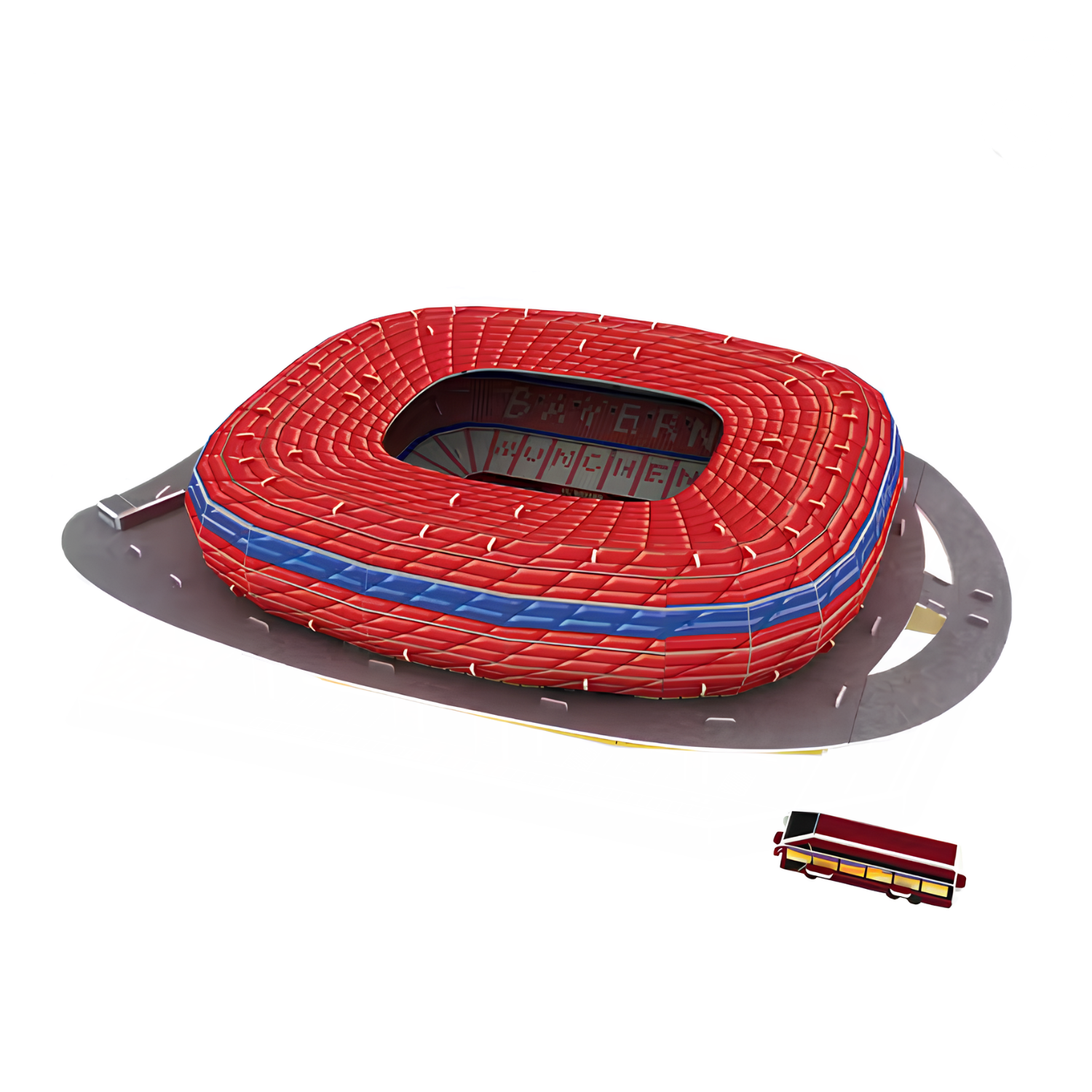 Puzzle 3D - Stadion Piłkarski - Bayern Monachium - Allianz Arena