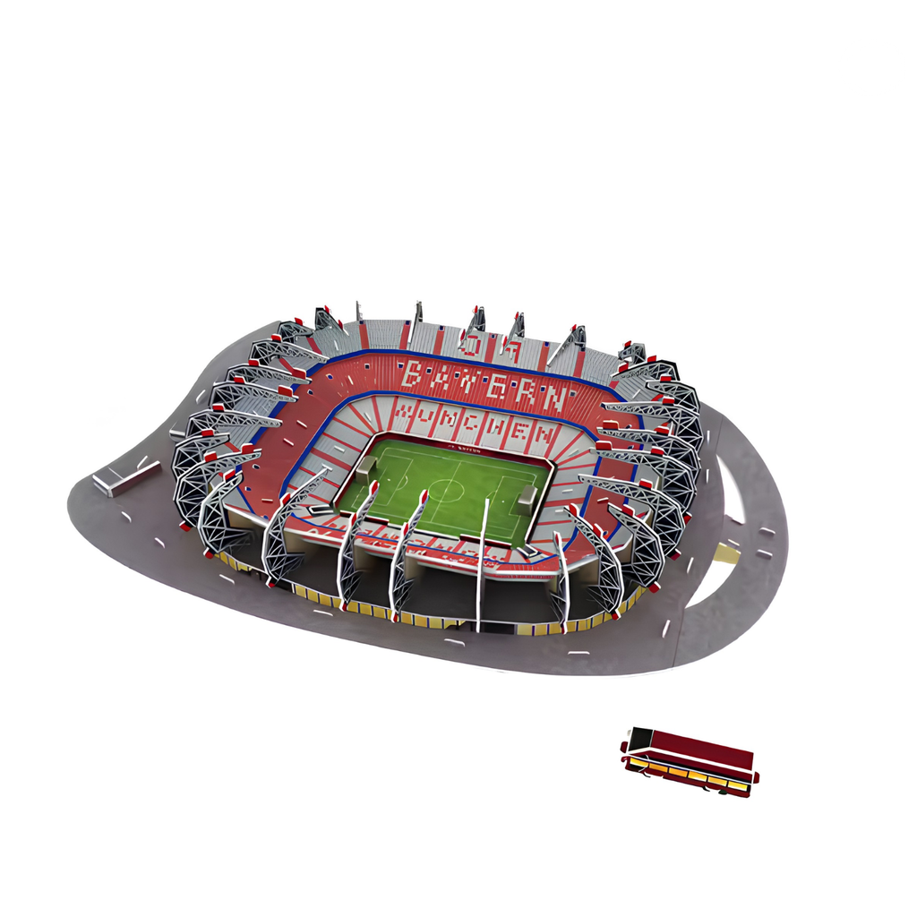 Puzzle 3D - Stadion Piłkarski - Bayern Monachium - Allianz Arena