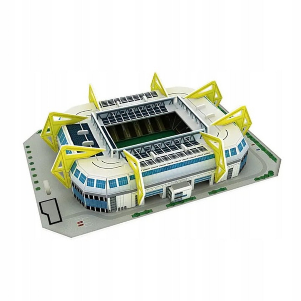 Puzzle 3D - Mini Stadion Piłkarski - Borussia Dortmund - Signal Iduna Park