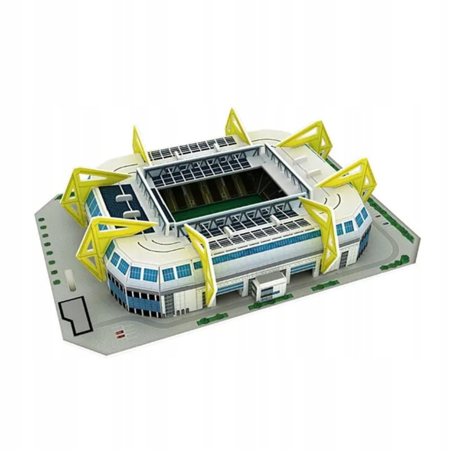 Puzzle 3D - Mini Stadion Piłkarski - Borussia Dortmund - Signal Iduna Park