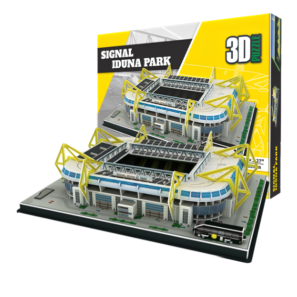 Puzzle 3D - Stadion Piłkarski - Borussia Dortmund - Signal Iduna Park