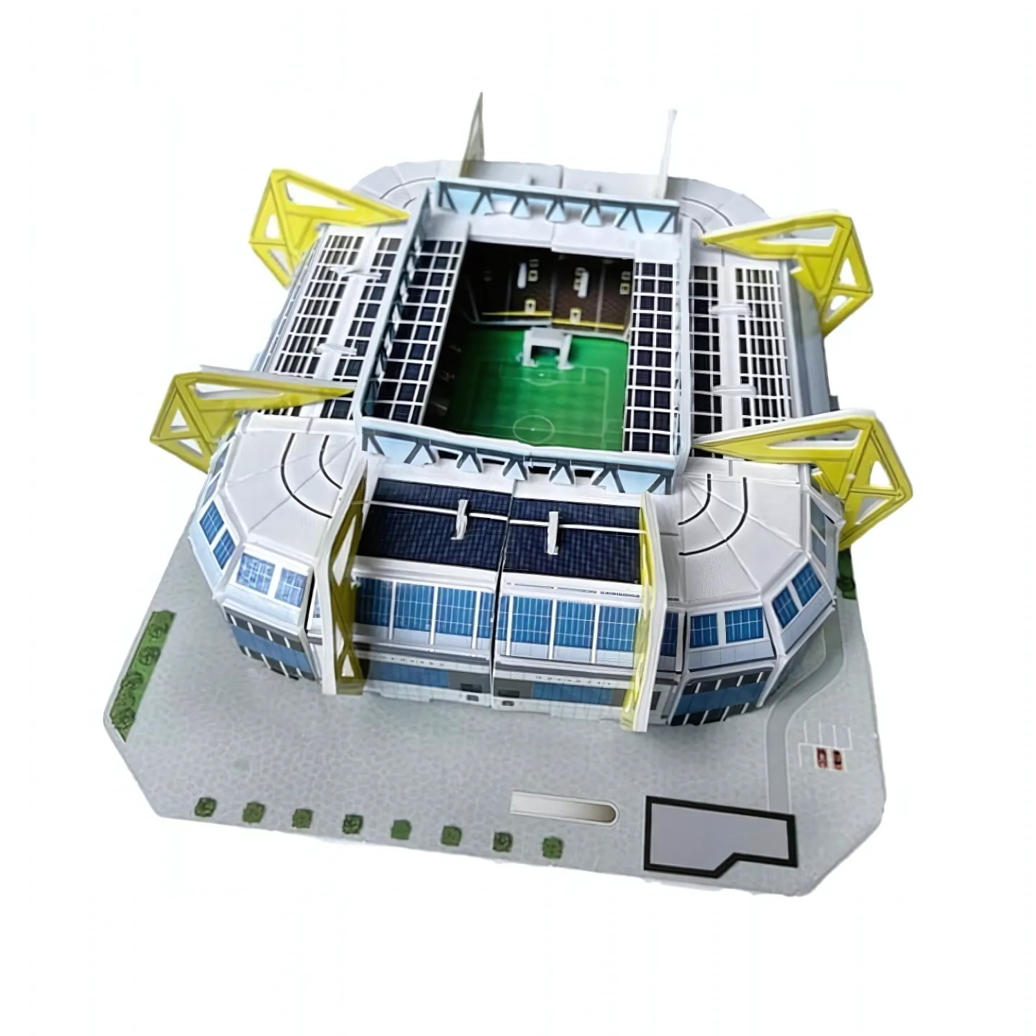 Puzzle 3D - Mini Stadion Piłkarski - Borussia Dortmund - Signal Iduna Park