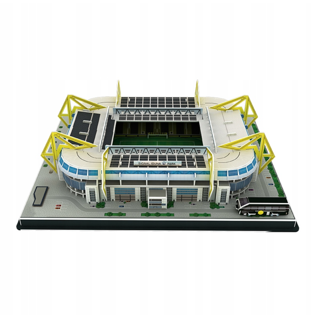 Puzzle 3D - Stadion Piłkarski - Borussia Dortmund - Signal Iduna Park