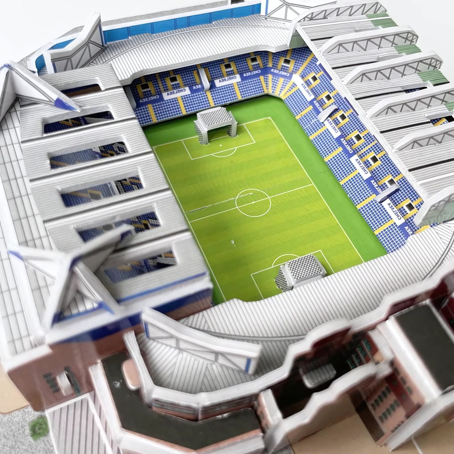 Puzzle 3D - Mini Stadion Piłkarski - Chelsea FC - Stamford Bridge Stadium