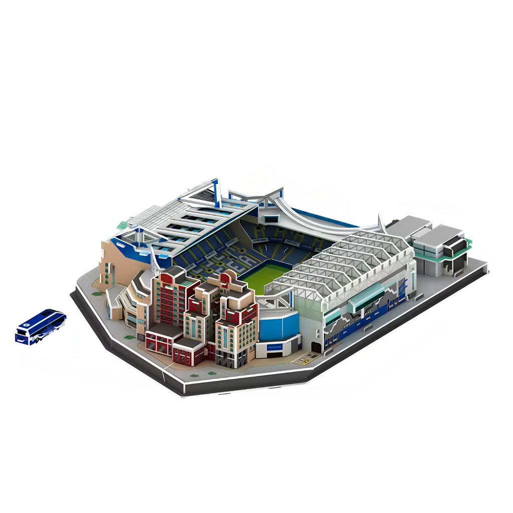 Puzzle 3D - Stadion Piłkarski - Chelsea FC - Stamford Bridge Stadium