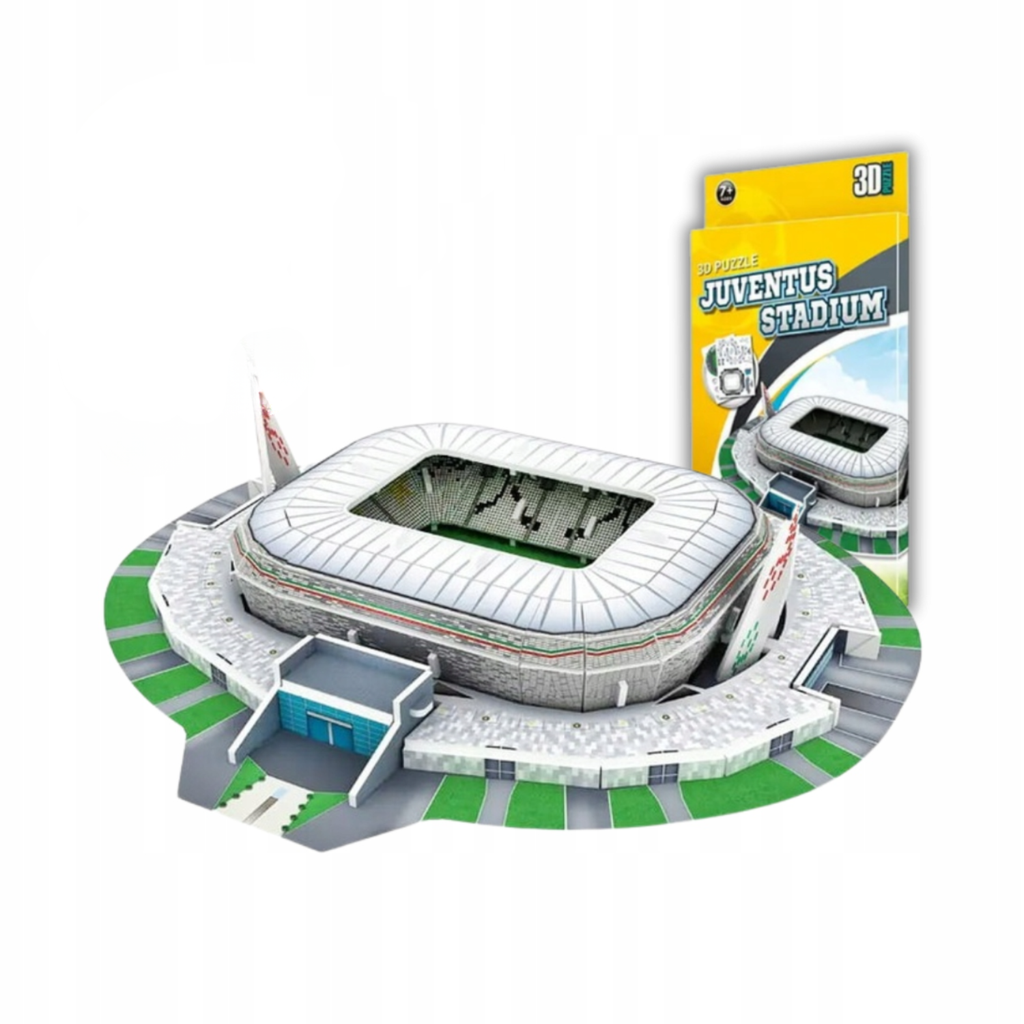 Puzzle 3D - Mini Stadion Piłkarski - Juventus - Allianz Stadium