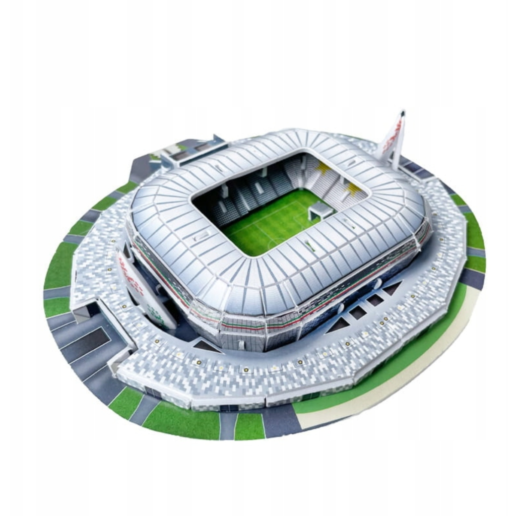 Puzzle 3D - Mini Stadion Piłkarski - Juventus - Allianz Stadium
