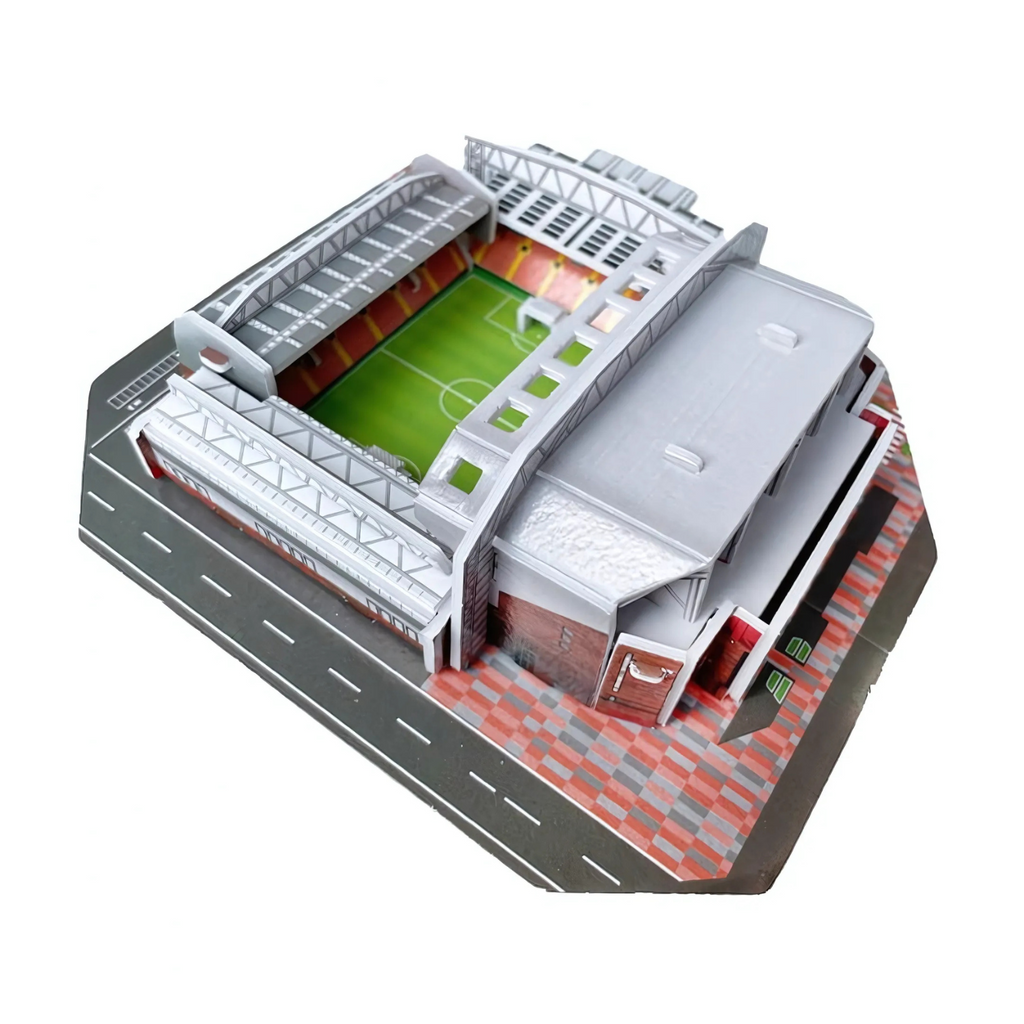 Puzzle 3D - Mini Stadion Piłkarski - Liverpool FC - Anfield