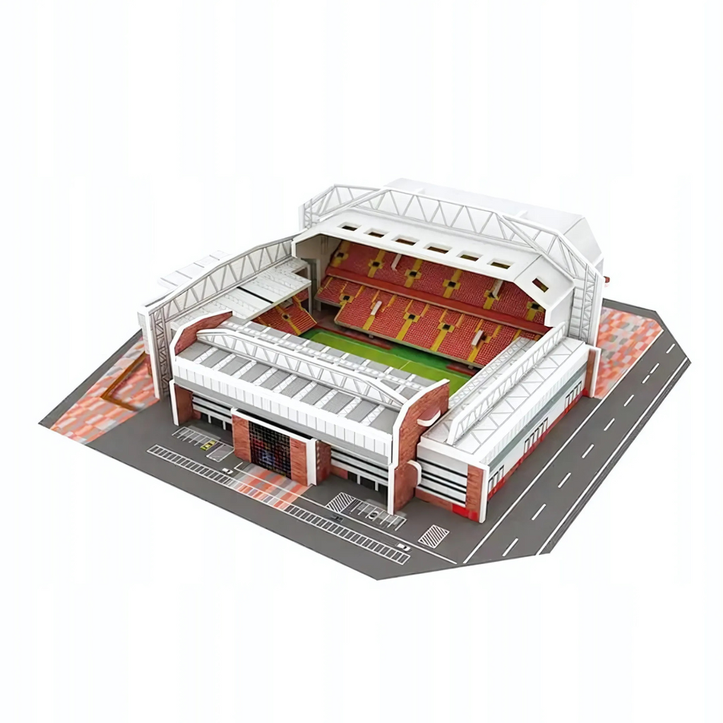 Puzzle 3D - Mini Stadion Piłkarski - Liverpool FC - Anfield
