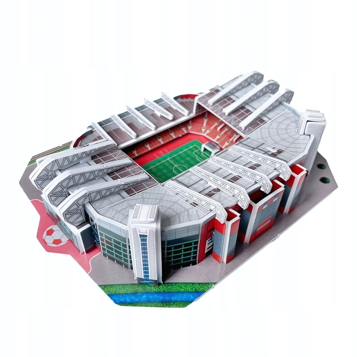 Puzzle 3D - Mini Stadion Piłkarski - Manchester United - Old Trafford