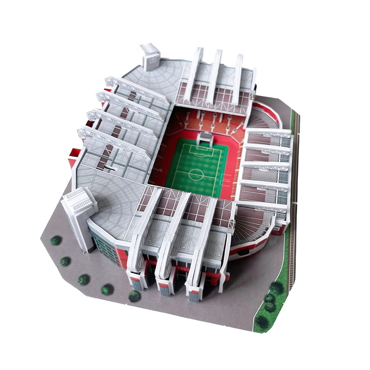 Puzzle 3D - Mini Stadion Piłkarski - Manchester United - Old Trafford