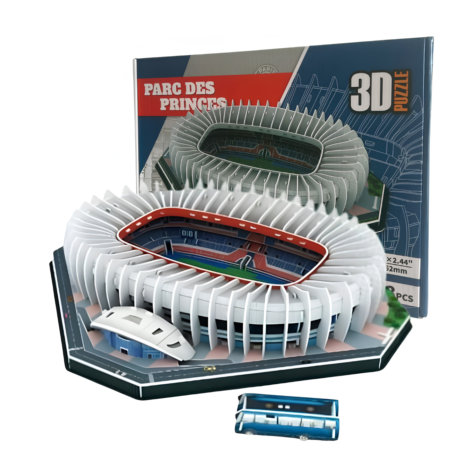 Puzzle 3D - Stadion Piłkarski - PSG - Parc Des Princes