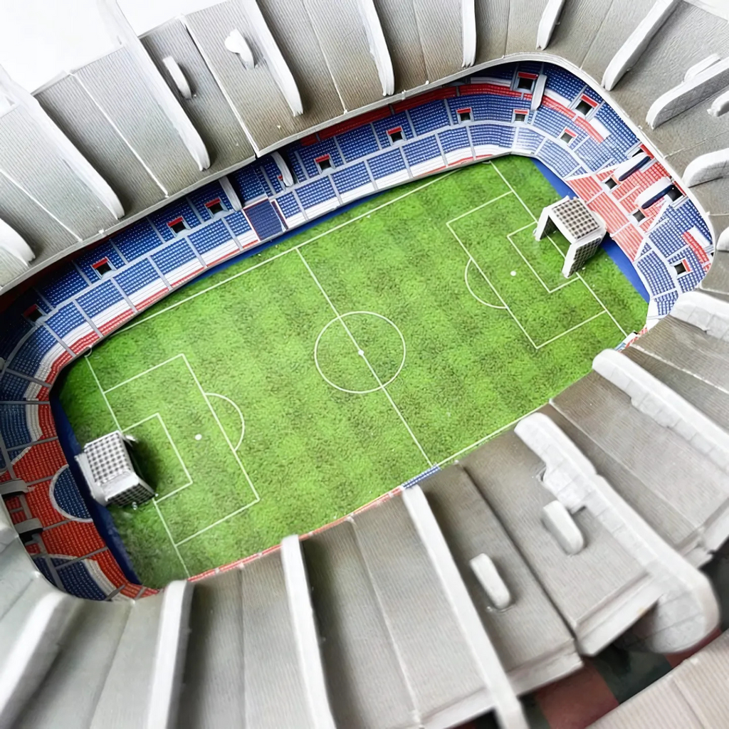 Puzzle 3D - Mini Stadion Piłkarski - PSG - Parc Des Princes