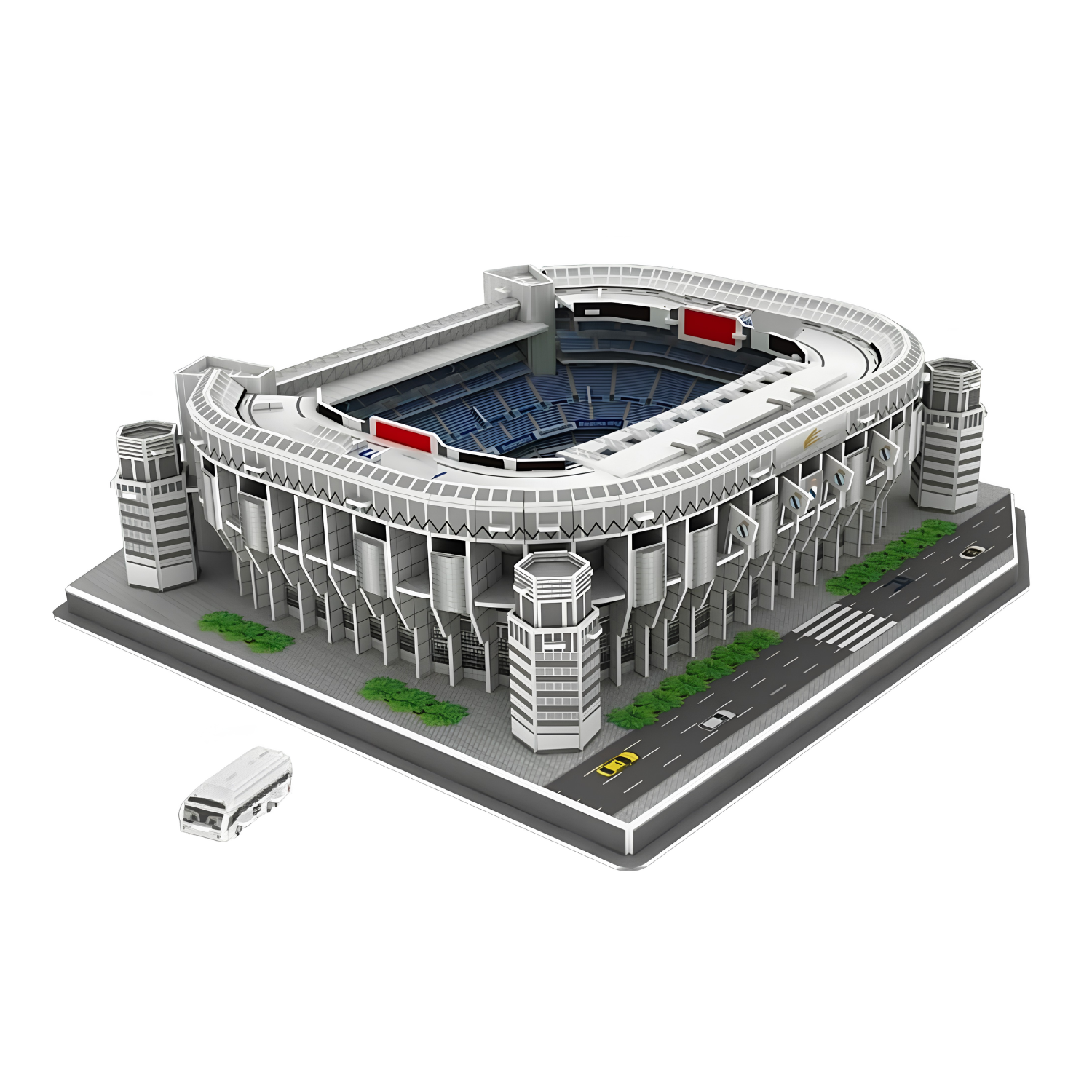 Puzzle 3D - Stadion Piłkarski - Real Madryt - Santiago Bernabeu Stadium