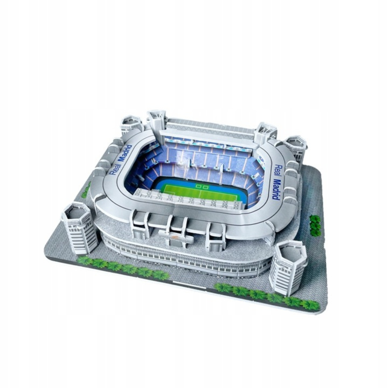 Puzzle 3D - Mini Stadion Piłkarski - Real Madryt - Santiago Bernabeu