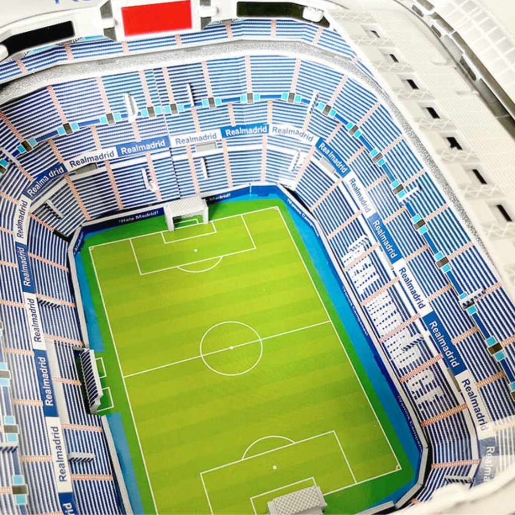 Puzzle 3D - Stadion Piłkarski - Real Madryt - Santiago Bernabeu Stadium