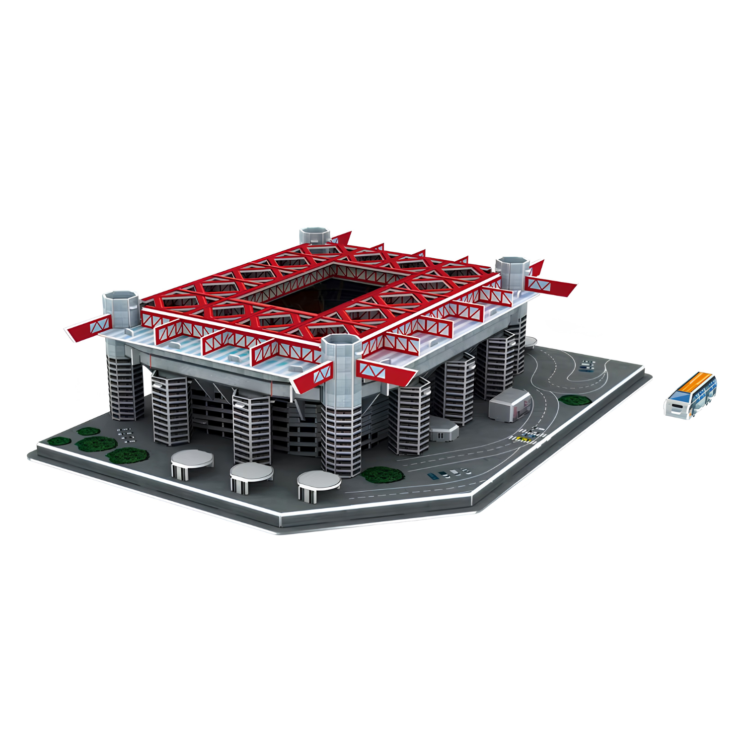 Puzzle 3D - Stadion Piłkarski - AC Milan - Inter Mediolan - San siro
