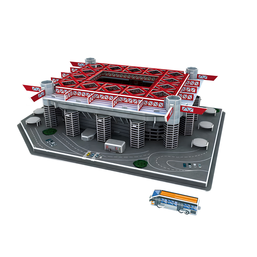 Puzzle 3D - Stadion Piłkarski - AC Milan - Inter Mediolan - San siro