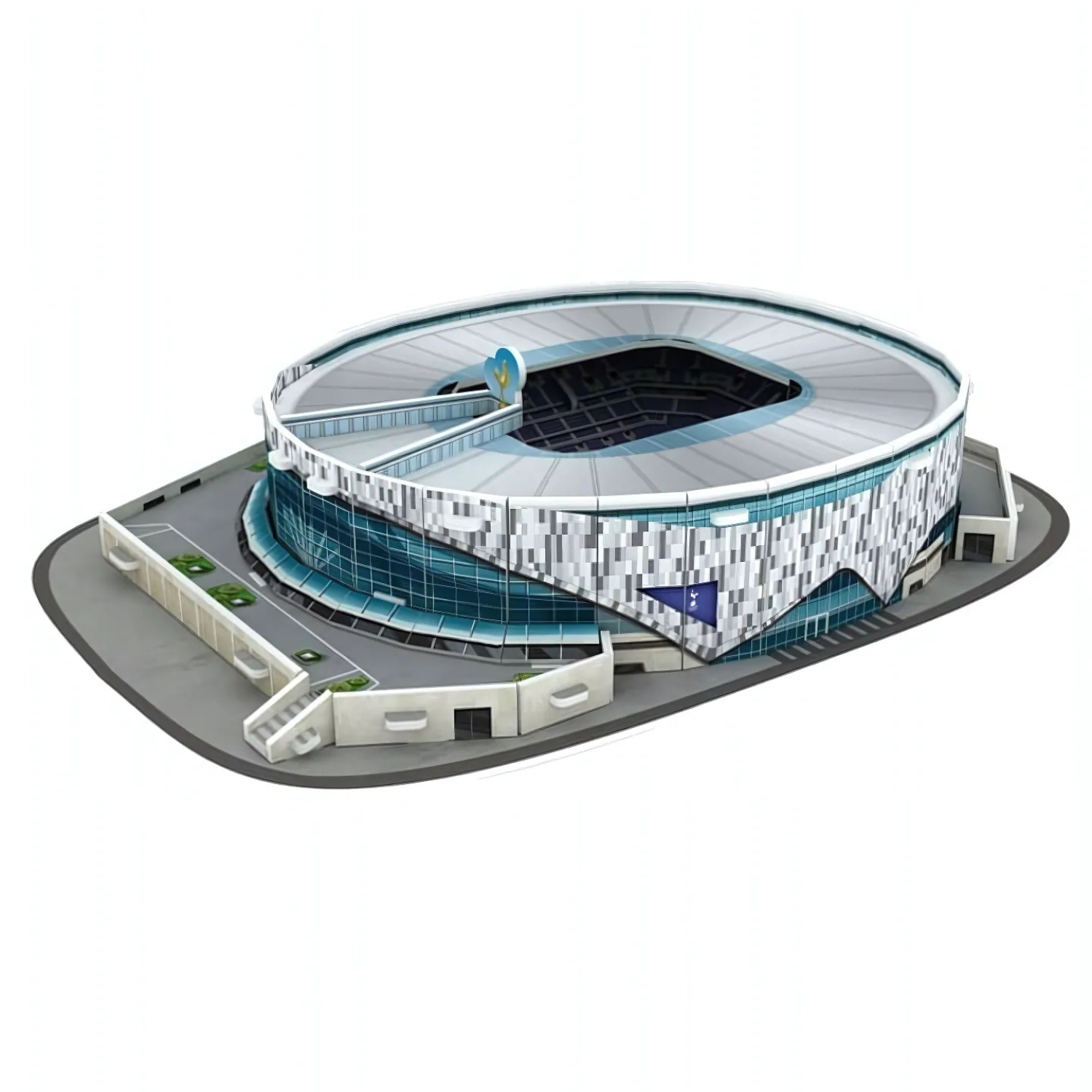 Puzzle 3D - Mini Stadion Piłkarski - Tottenham - Tottenham Hotspur Stadium