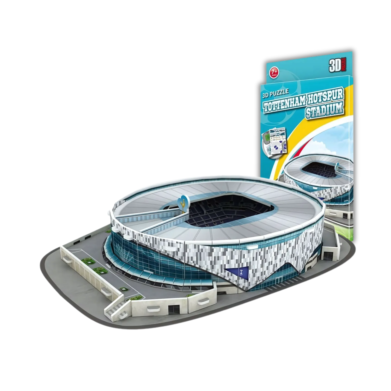Puzzle 3D - Mini Stadion Piłkarski - Tottenham - Tottenham Hotspur Stadium