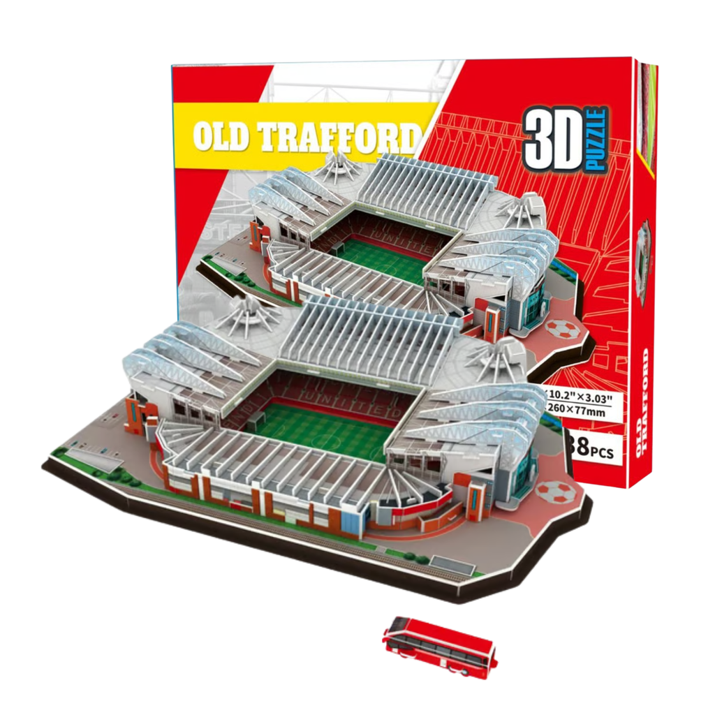 Puzzle 3D - Stadion Piłkarski - Manchester United - Old Trafford