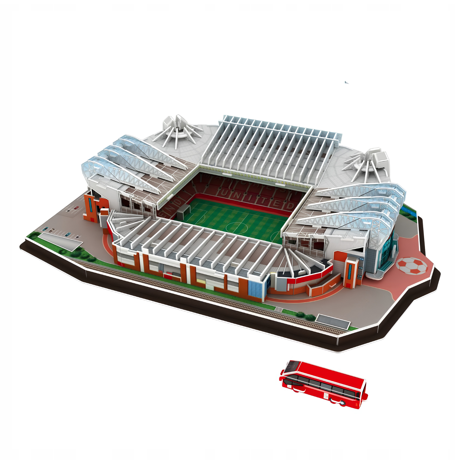 Puzzle 3D - Stadion Piłkarski - Manchester United - Old Trafford